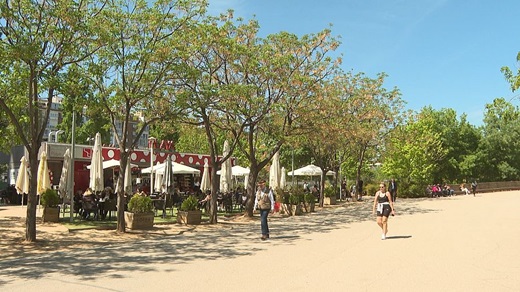 El Parque del Manzanares tiene muchas zonas de ocio en Madrid Río REPOR